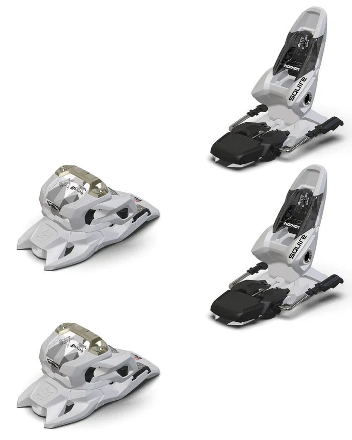 Squire 11 Ski Bindings - White 2027