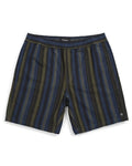 Steady Elastic Shorts - Navy/Green