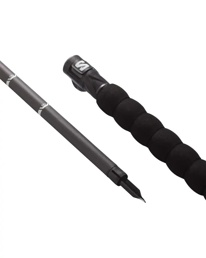 Steep Prime Vario S3 Ski Poles - Black/White