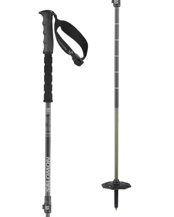 Steep Pro Vario S3 Ski Poles - Black Ebony