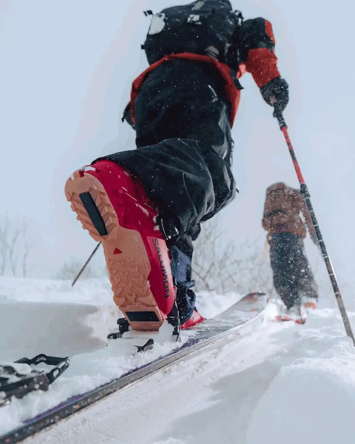 Steep Pro Vario S3 Ski Poles - Black/Red/Pansy