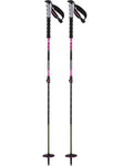 Steep Pro Vario S3 Ski Poles - Black/Rhoda