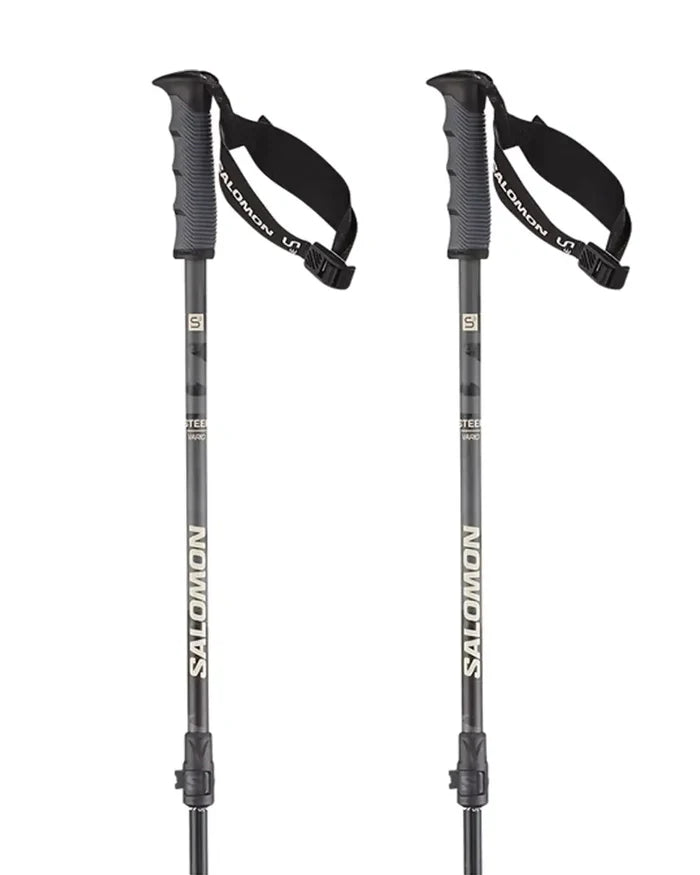 Steep Vario S3 Ski Poles - Black Ebony