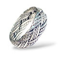 Sterling Silver Plaited Ring