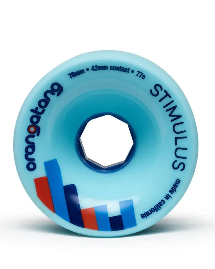 Stimulus Longboard Wheels - Blue