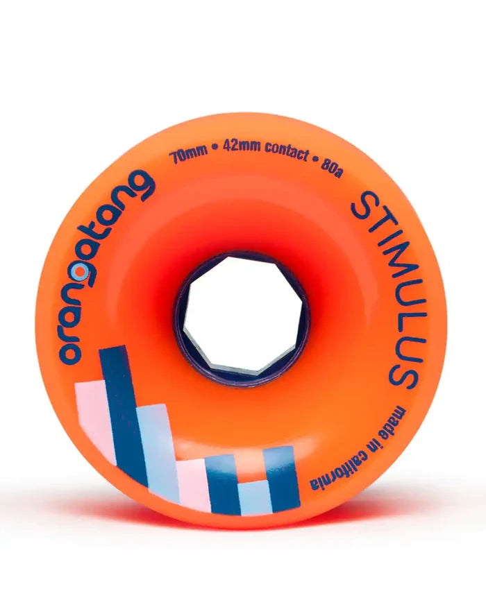 Stimulus Longboard Wheels - Orange