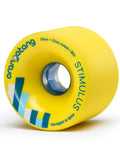 Stimulus Longboard Wheels - Yellow