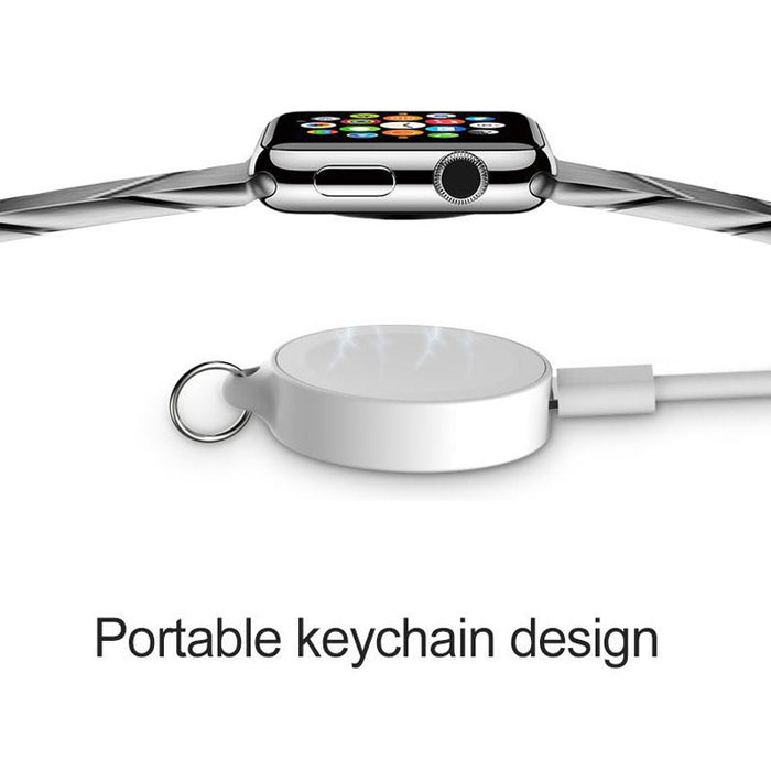 Suitable For Watch12345 Generation Watch Wireless Charger Portable Magnetic Keychain Watch Wireless Charger