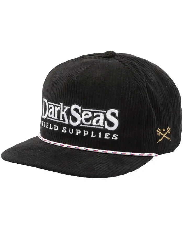 Supplier Cord Snapback Hat - Black