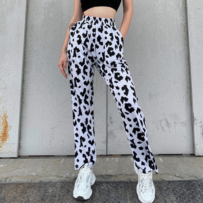 Sweatpants Women Wid Leg Loose Flare Pants Joggers Women Wide Leg Streetwear Fashion Sexy Long Trousers