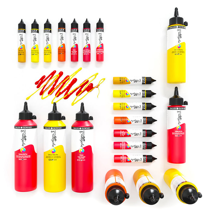 System 3 Fluid Acrylics 29.5ml