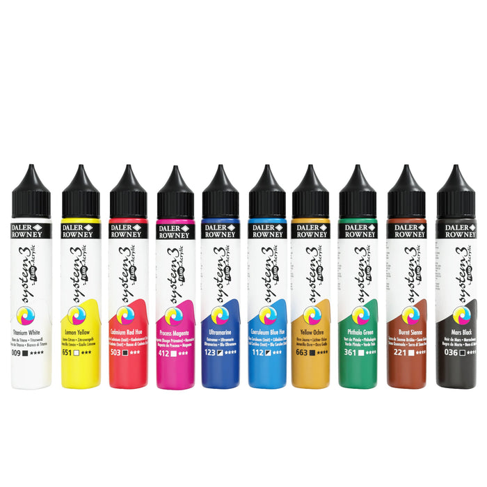 System 3 Fluid Acrylics 29.5ml