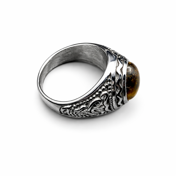 Talisman Tiger Eye Ring