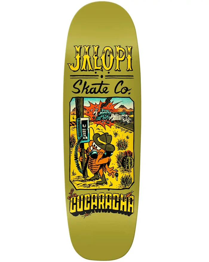 Team Japoli Cucaracha Skateboard Deck 9.69