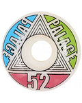 Team Skateboard Wheels - Blue-Green-Pink
