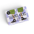 Paper Plane Teenage Kicks charcoal soap bar for teen skin on white background