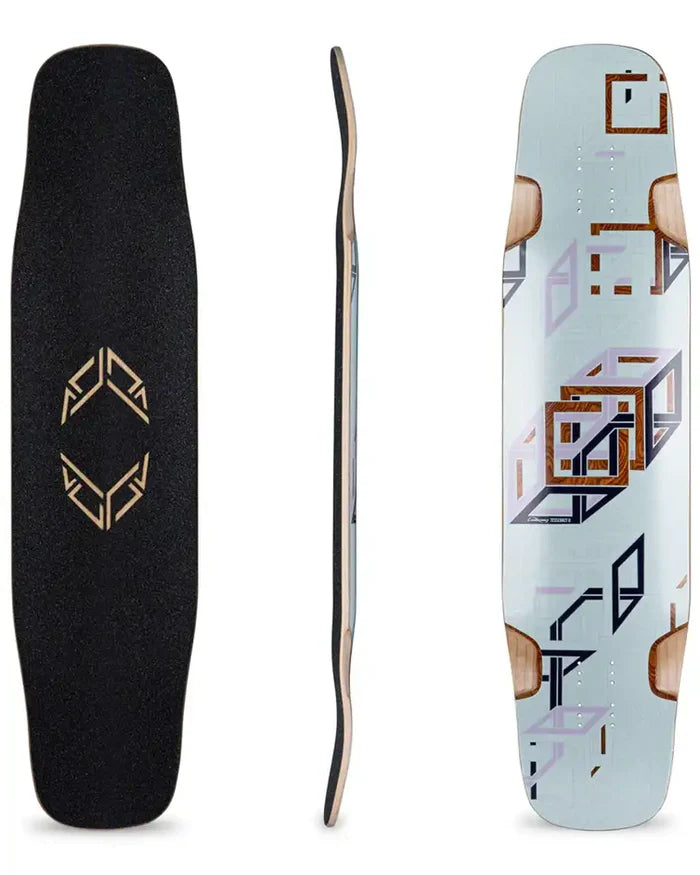 Tesseract 2 Spectra Longboard Deck