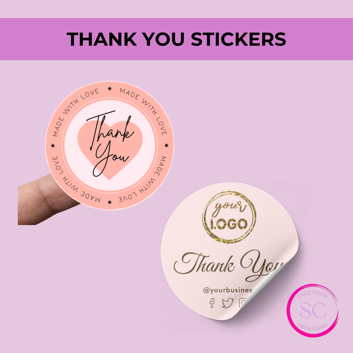 Thank You Stickers