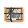 The Brighton Beard Co Miller’s Beard Shampoo and bamboo tray gift set on white background
