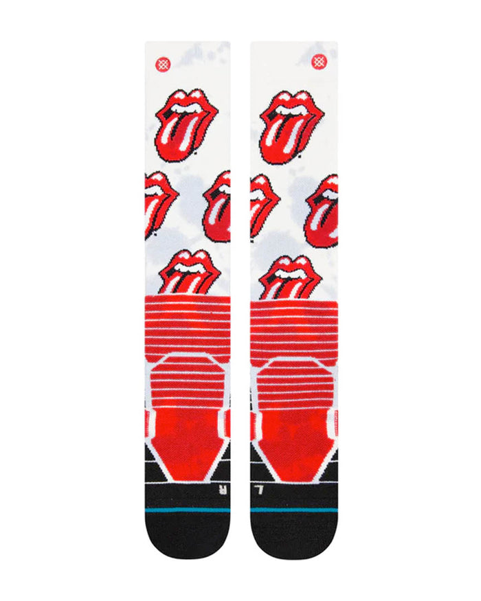 The Rolling Stones Licks Snow Socks - Black