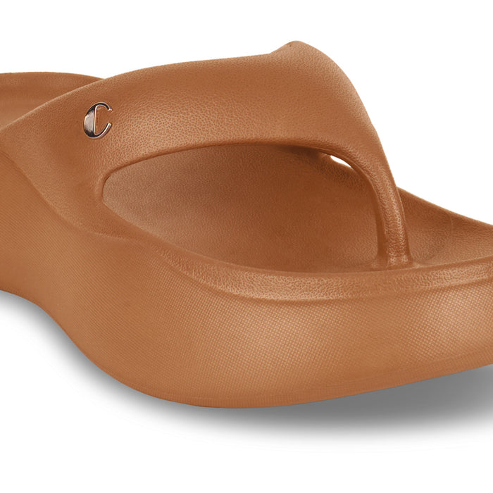 Toffee Tan Thong Slides