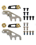 Top-Mount Crossbar Clips - Black/Metal