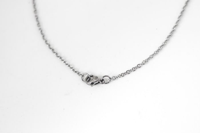 Triangle bracelet, waterproof silver chain bracelet, small triangle bead charm bracelet