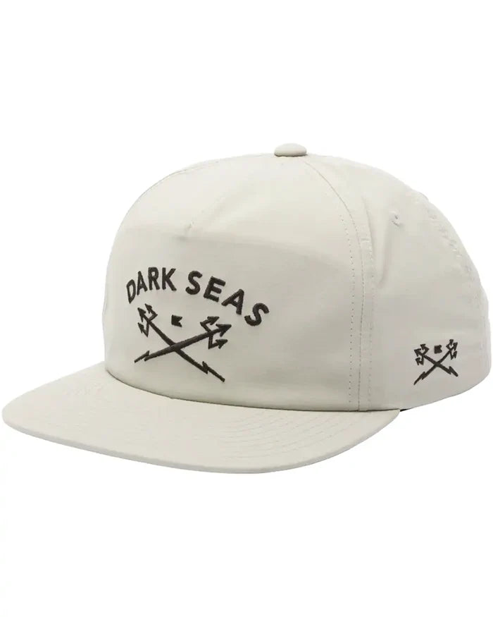 Tridents Nylon Snapback Hat - Moss