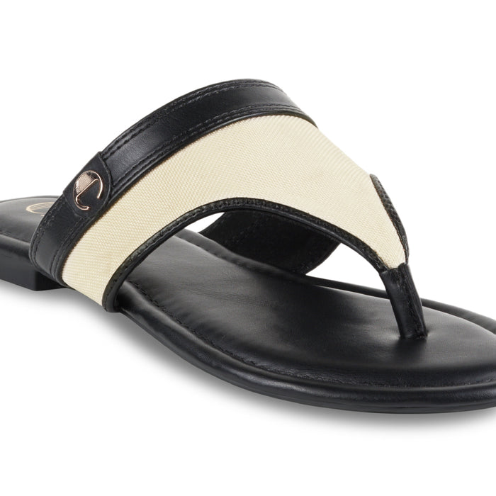 Trine Black Flats