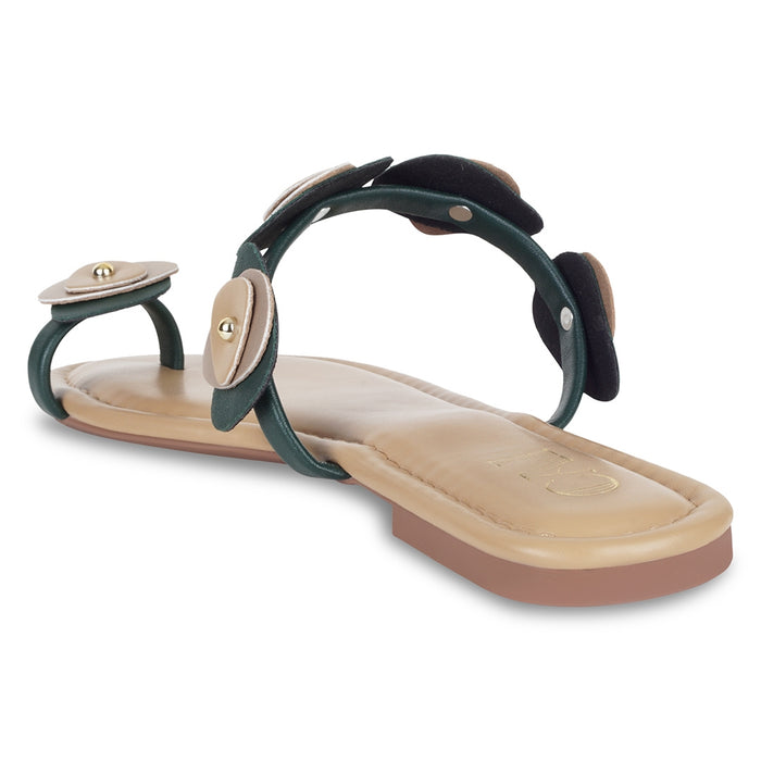 Triora Beige Flats