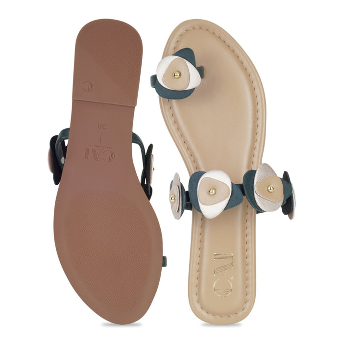 Triora Beige Flats