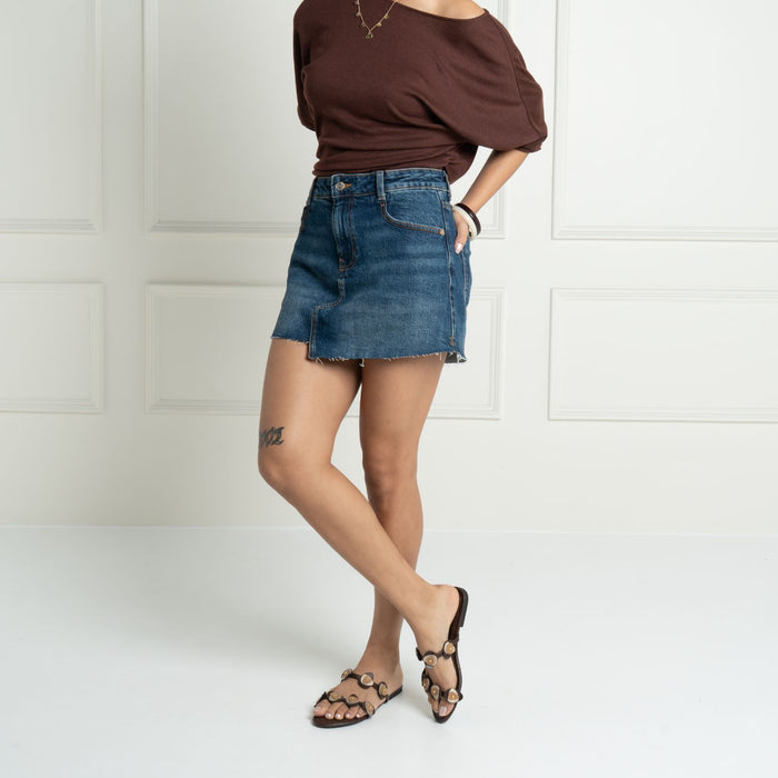 Triora Burgundy Flats
