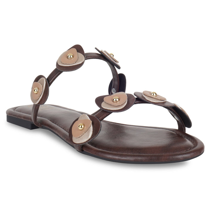 Triora Burgundy Flats