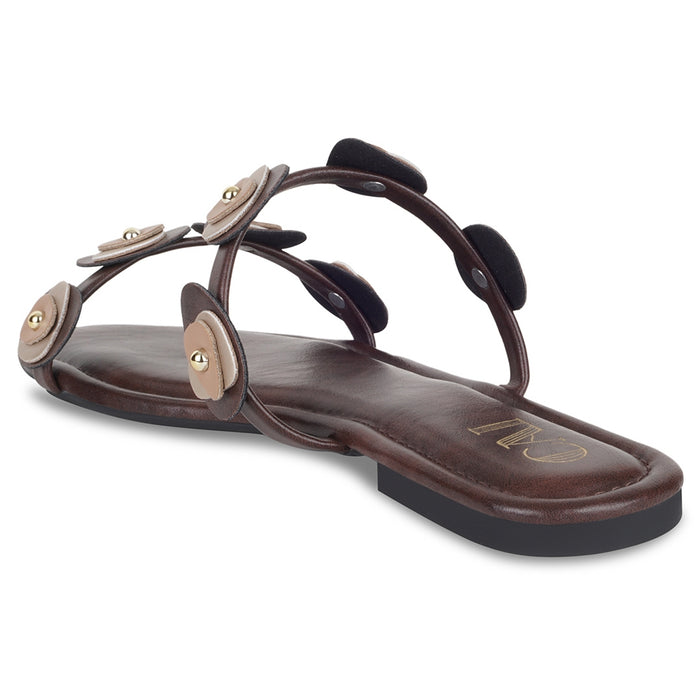 Triora Burgundy Flats
