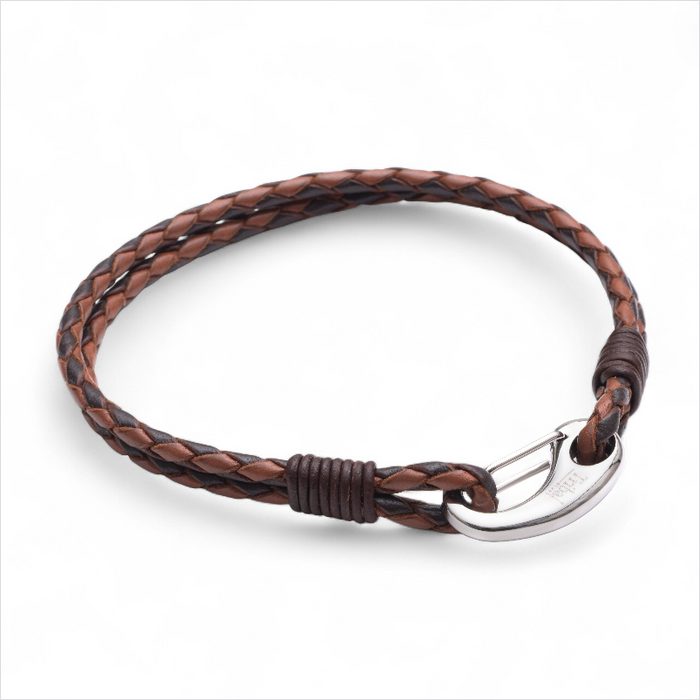 Two-Strand Leather Bracelet