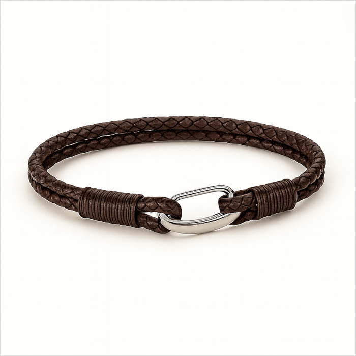 Two-Strand Leather Bracelet