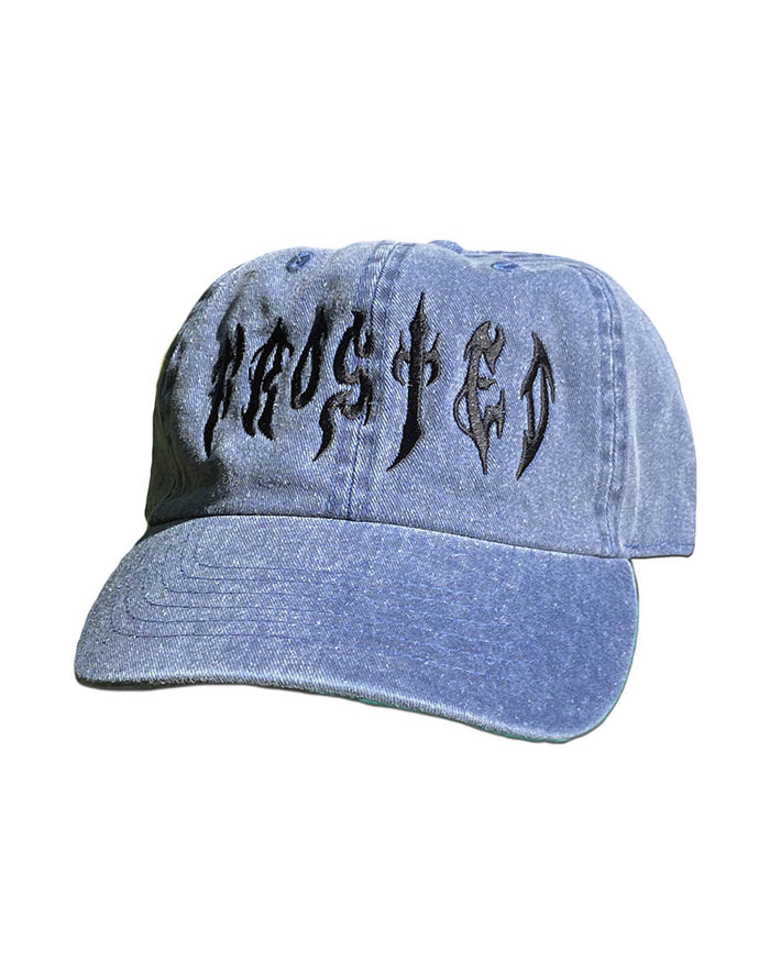 Vahan'S Graphic Hat - Washed Blue