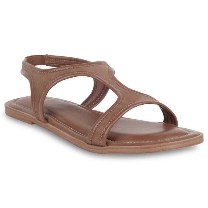 Velo Slingback Tan Flats