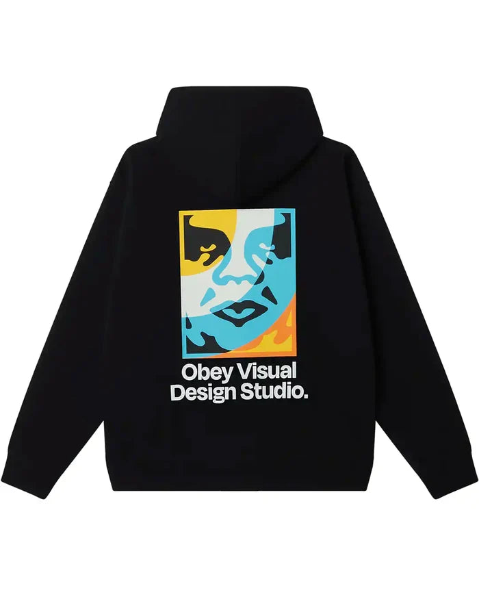 Visual Design Studio French Terry Hoodie - Black