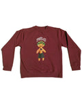 Voodoo Crewneck Sweatshirt - Burgundy