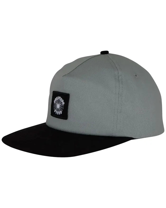 Web Snapback Hat - Stone/Black