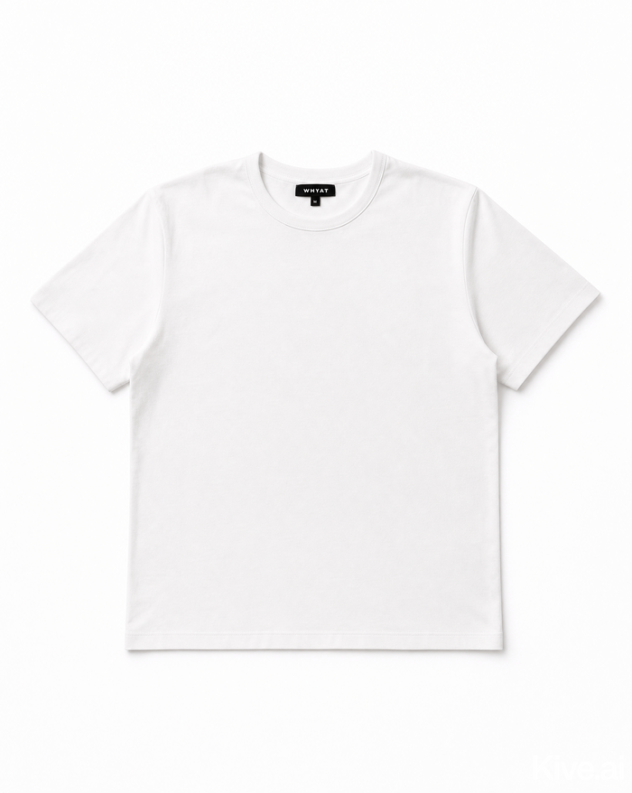 WHYAT Tee - "PARIS SHOWROOM" -white