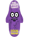 Wingee Thingee Skateboard Deck Purple