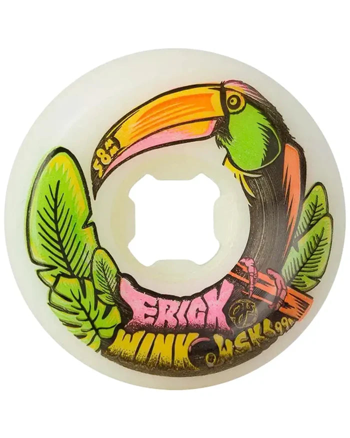 Winkowski Tropics Mini Combo Skateboard Wheels 99A 58mm