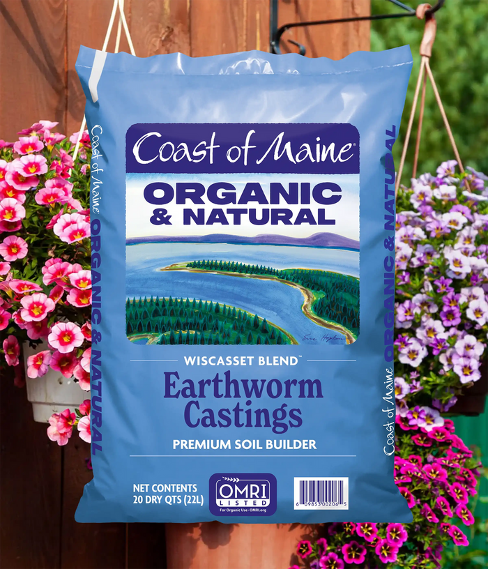 Wiscasset Blend Earthworm Castings