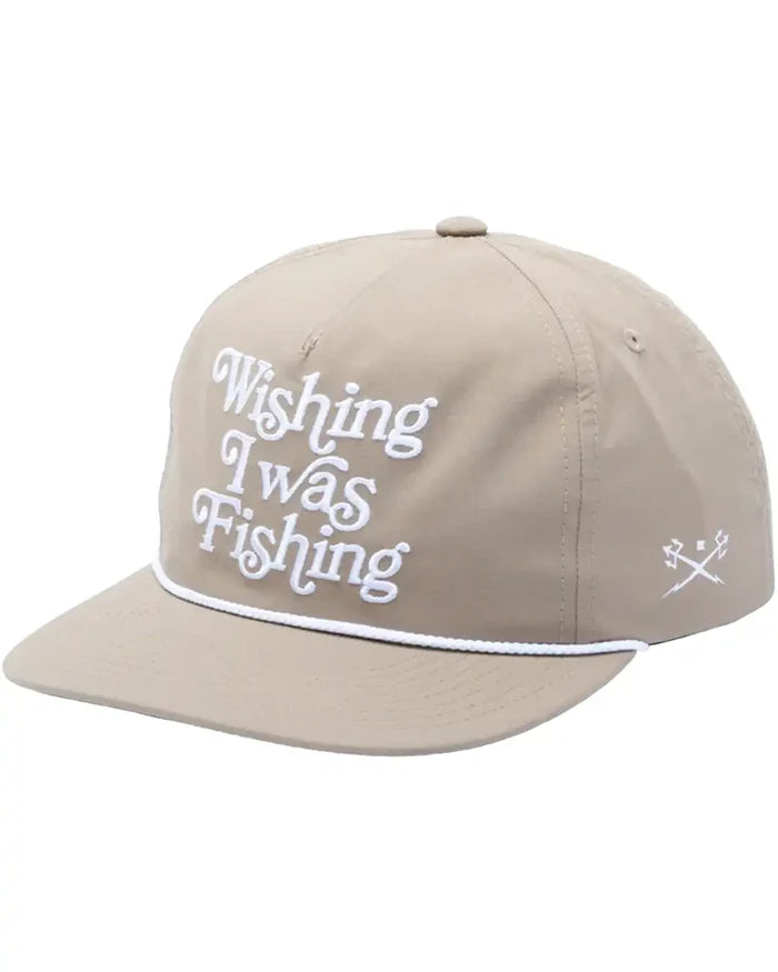 Wishing Nylon Snapback Hat - Brown