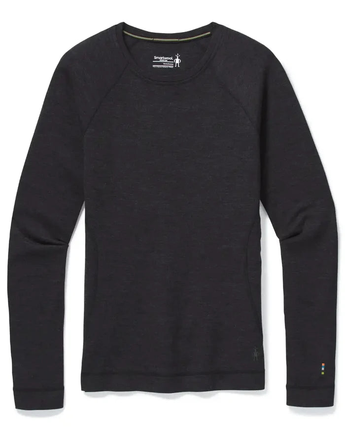 Women's Classic Thermal Merino Base Layer Crew Boxed - Charcoal Heather
