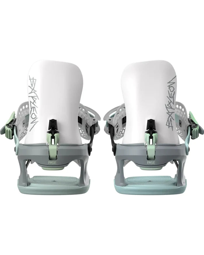 Womens Ghost Fase Snowboard Bindings - Gray Pistachio 2027
