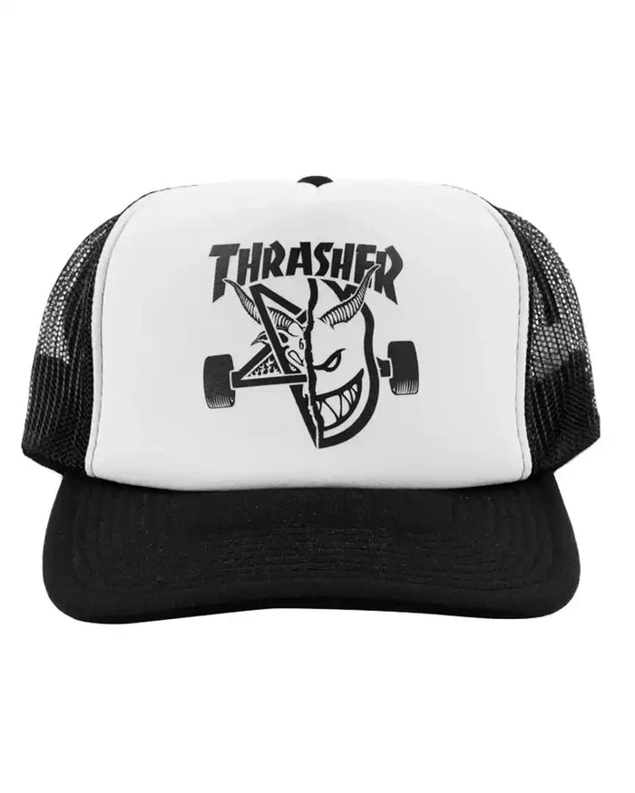 X Spitfire Thrash & Burn Hat - Black/White/Black