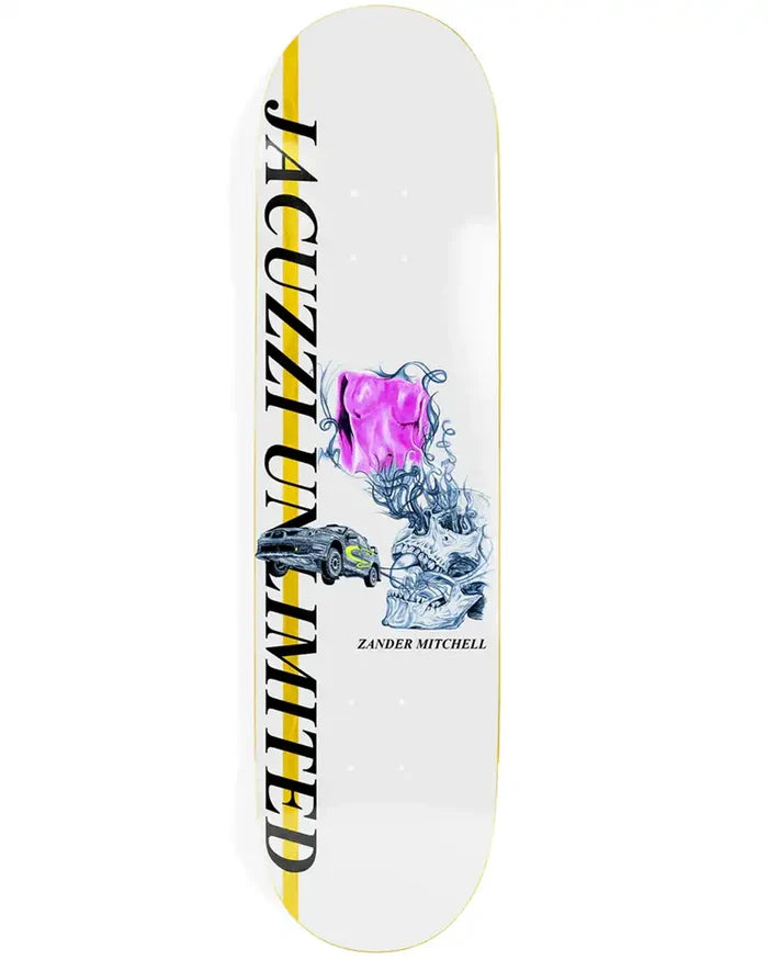 Zander Mitchell Race Car Ex7 Skateboard Deck